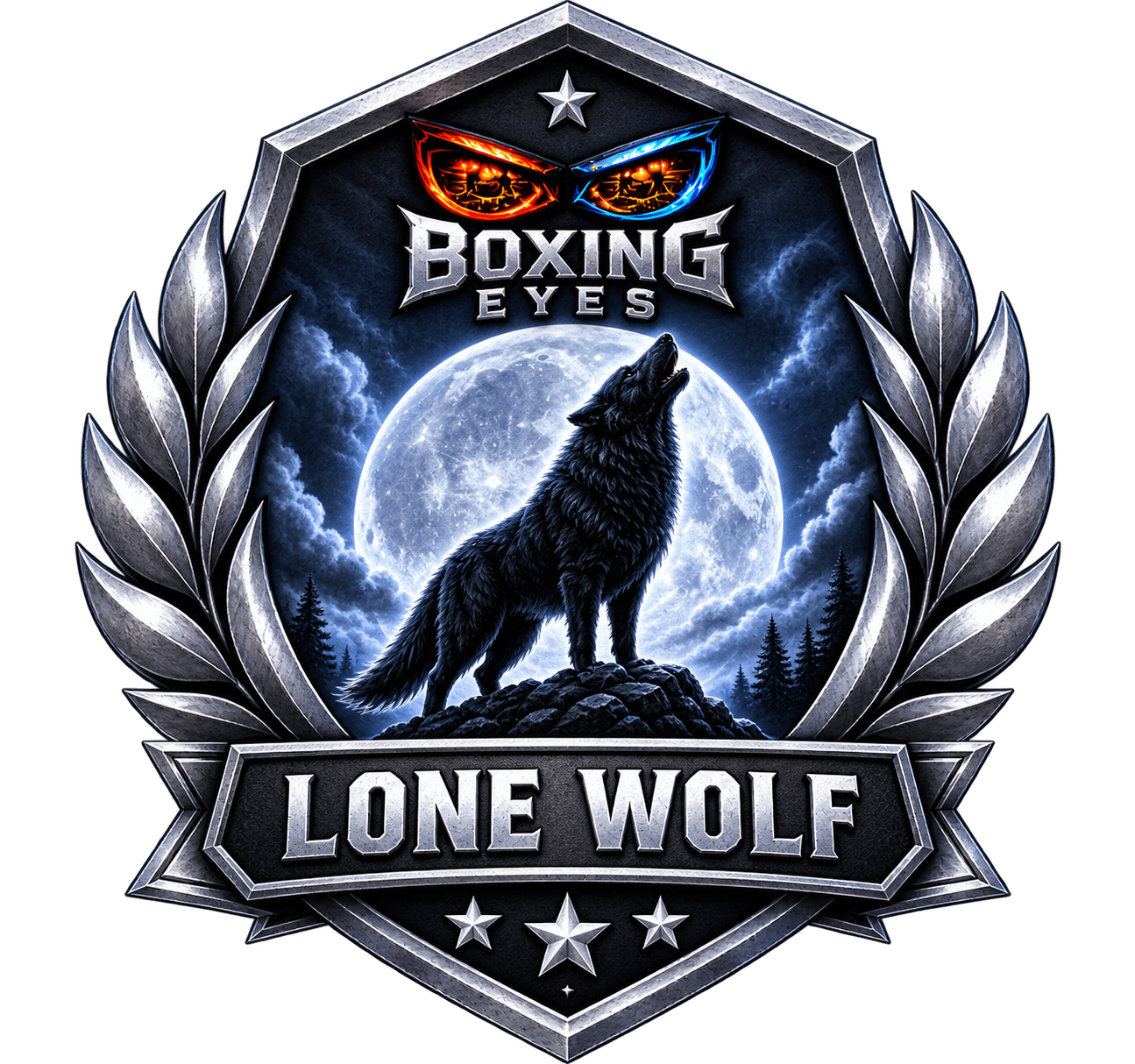 Lone Wolf achievement badge